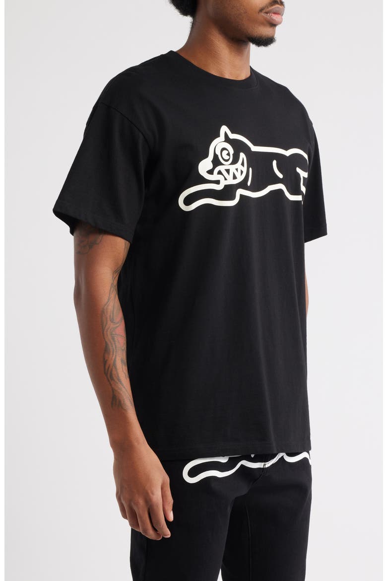 Stop Light Graphic T-Shirt, Alternate, color, BLACK