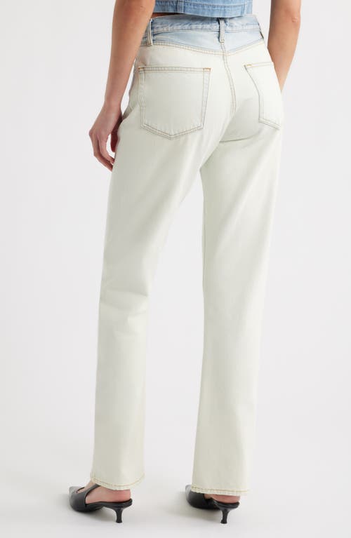 FRAME FRAME THE VERTICAL HIGH WAIST RELAXED STRAIGHT LEG JEANS 