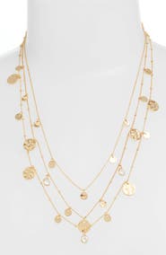 Ettika Set of 3 Disc Necklaces