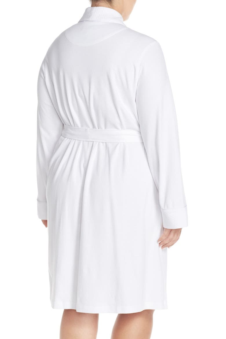 Shawl Collar Robe, Alternate, color, WHITE