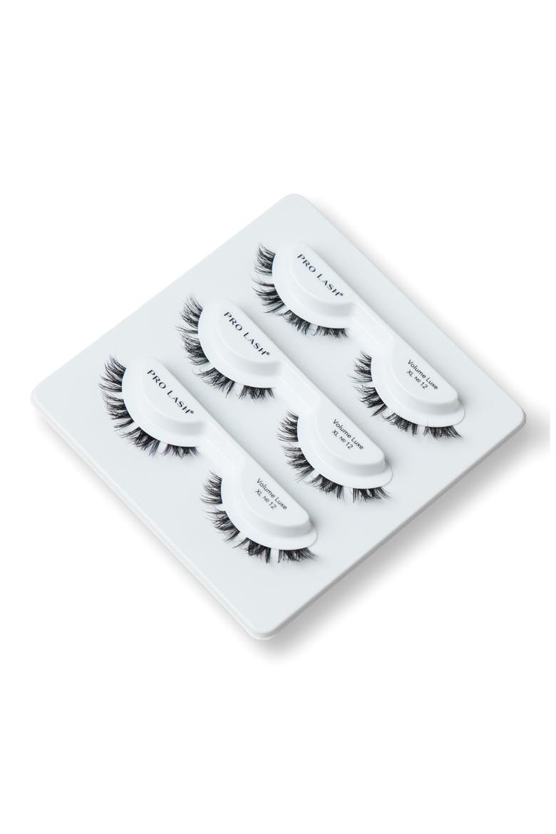 Volume Luxe XL No. 12 False Lashes, Main, color, BLACK