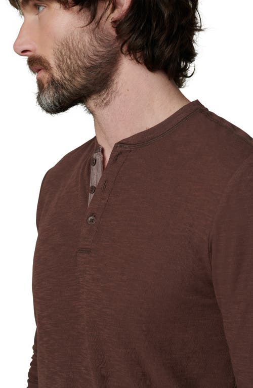 Joe's Double Face Thermal Henley Shirt