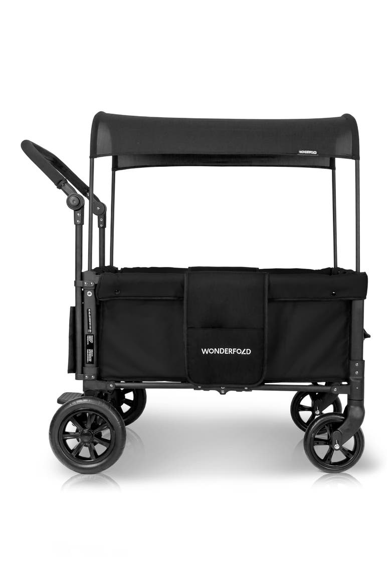 W1 Original Stroller Wagon, Alternate, color, JET BLACK