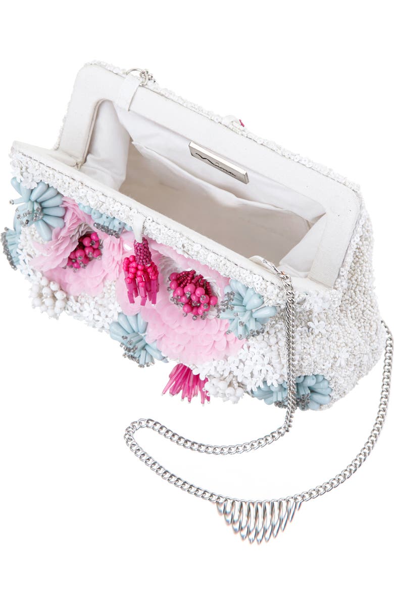 Nina Isla Frame Clutch, Alternate, color,