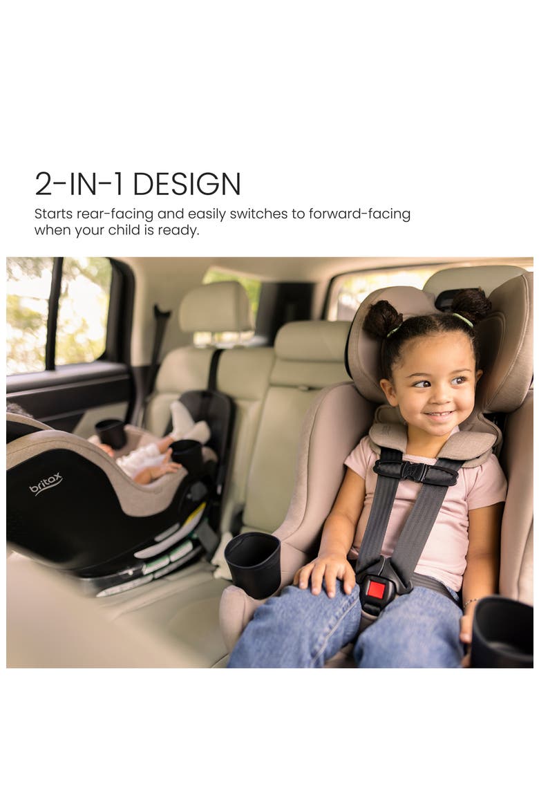 Galaxy360™ Slim Rotating Convertible Car Seat With SwivelSmooth™, Alternate, color, TEAK