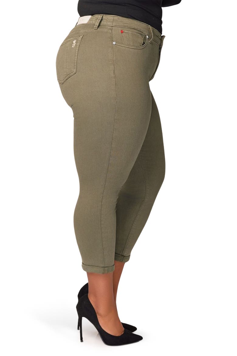 Boyfriend Jeans, Alternate, color, EVERGREEN