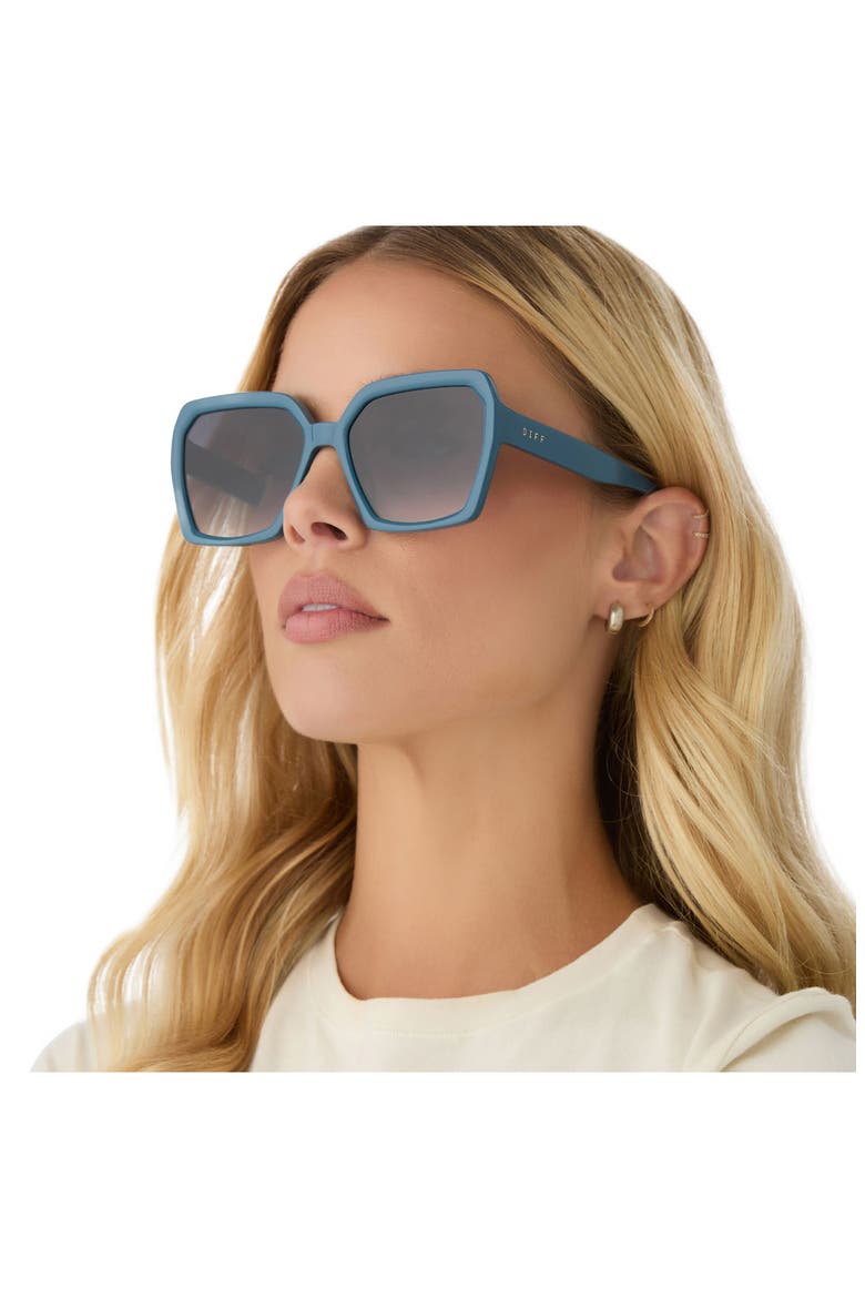 Sloane 54mm Square Sunglasses, Alternate, color, GREY GRADIENT