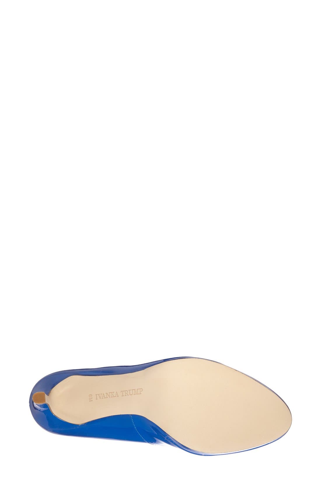 'Sophia' Pump (Nordstrom Exclusive), Alternate, color, BRIGHT BLUE PATENT