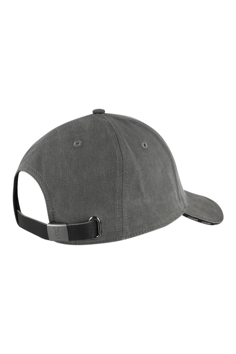 Sandwich Brim Logo Baseball Cap, Alternate, color, WASHED BLACK