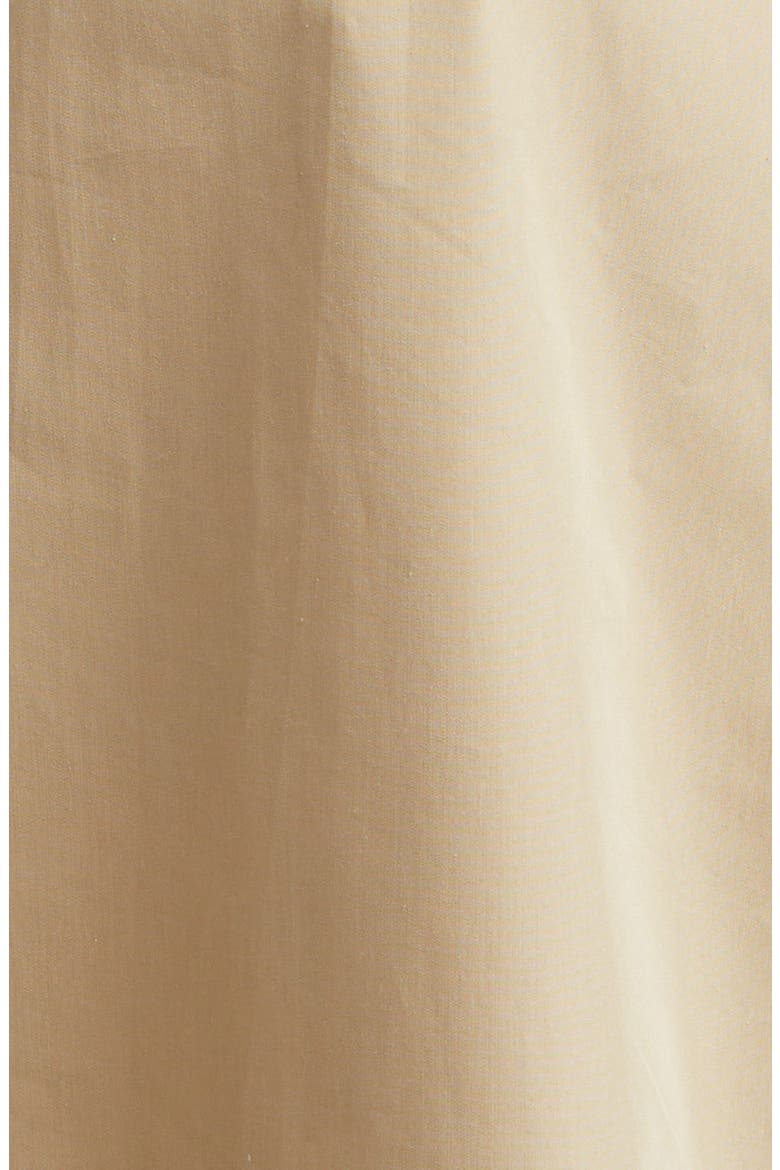 Long Sleeve Belted Poplin Shirtdress, Alternate, color, BEIGE