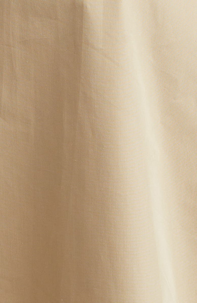 Moncler Long Sleeve Belted Poplin Shirtdress, Alternate, color, Beige