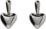 Annika Inez Voluptuous Heart Drop Earrings