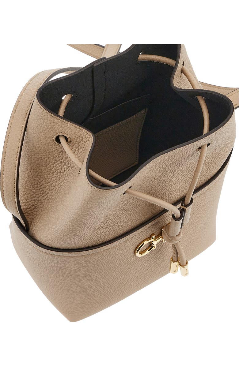 FERRAGAMO Gancio Leather Crossbody Bag, Alternate, color,