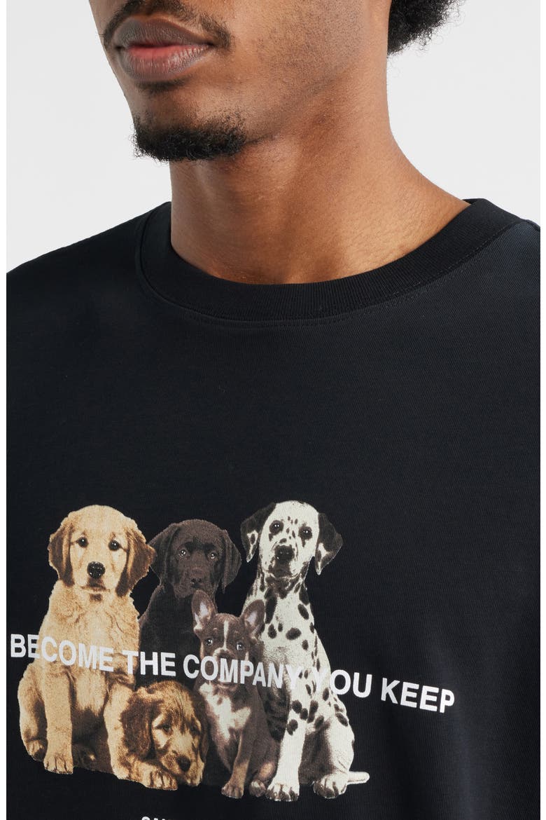 Good Company Drappl Graphic T-Shirt, Alternate, color, BLACK