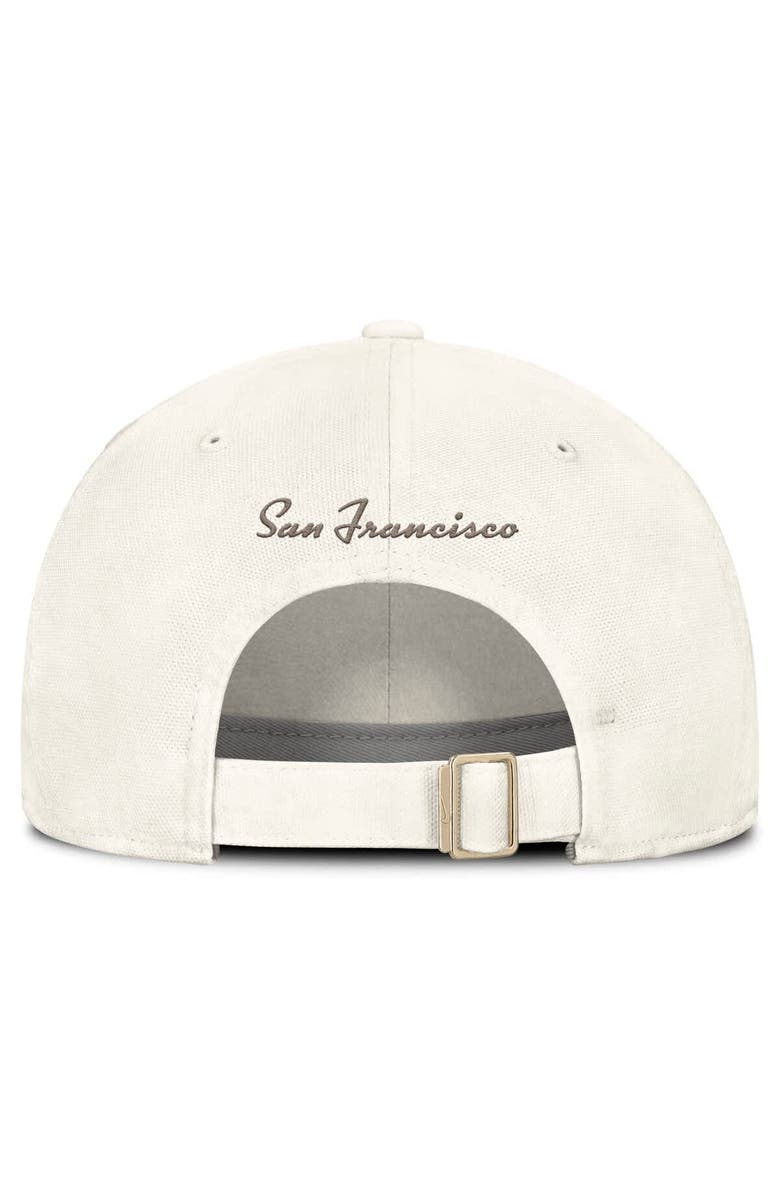 Nike Men's Nike Stone San Francisco Giants Club Adjustable Hat, Alternate, color, 