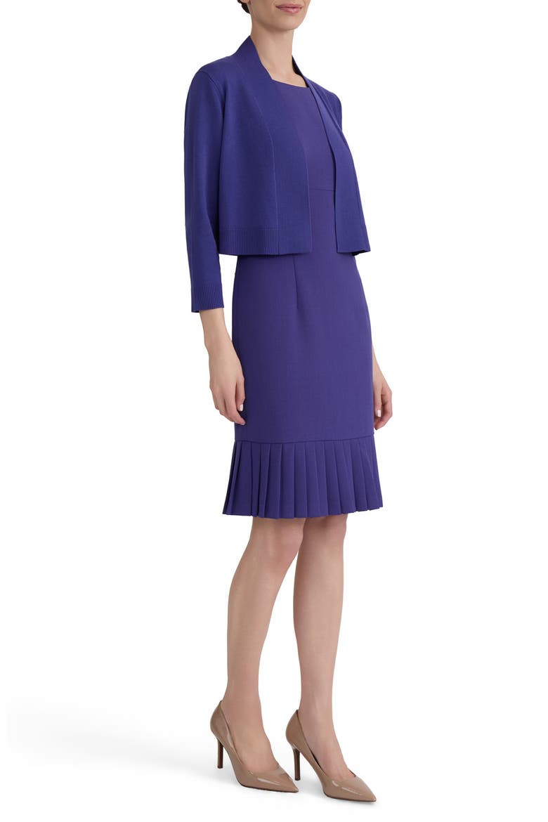 Cropped Shrug Sweater, Alternate, color, REGAL PLUM