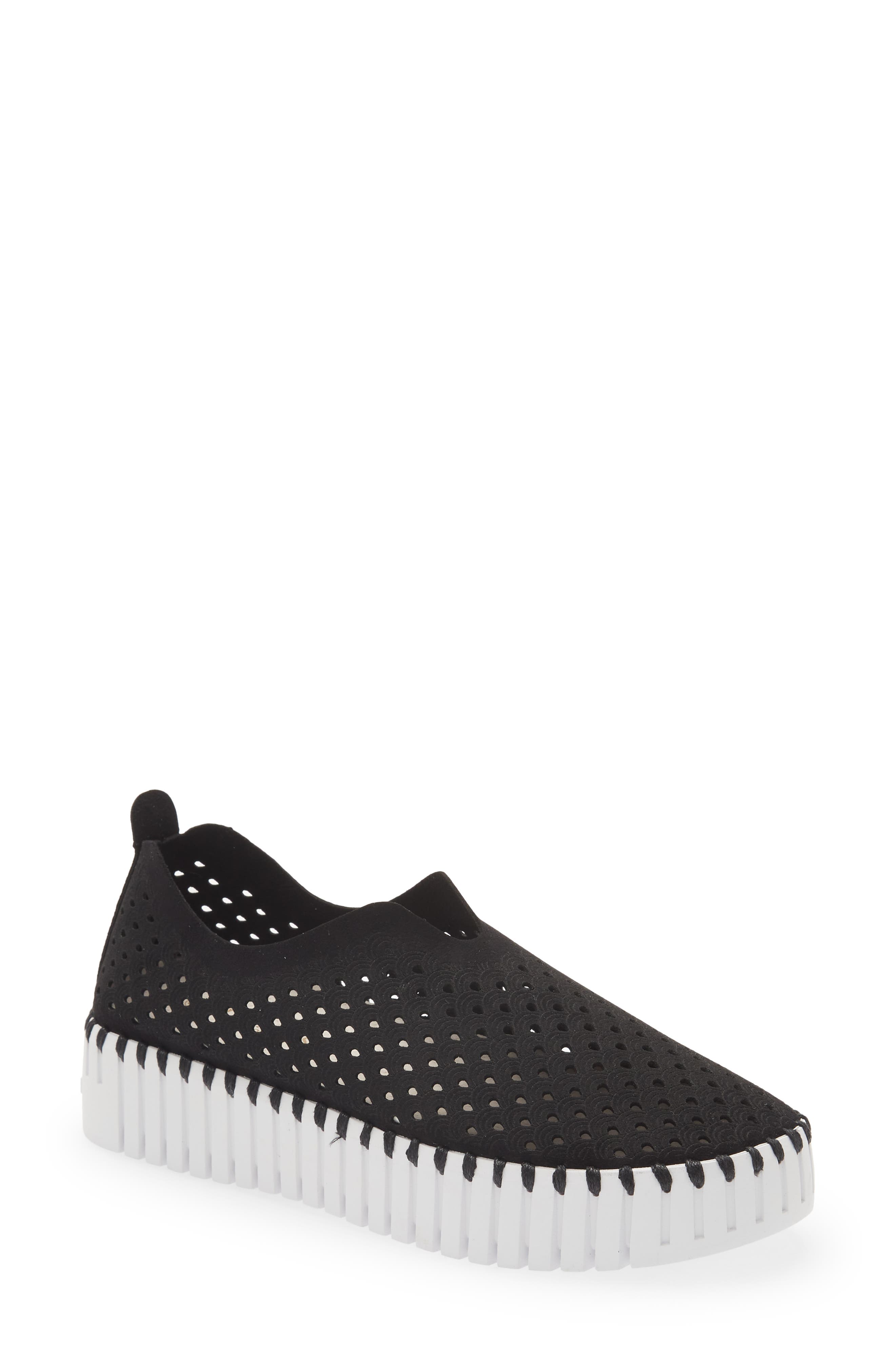 Ilse Jacobsen Tulip Sneaker, Main, color, Black