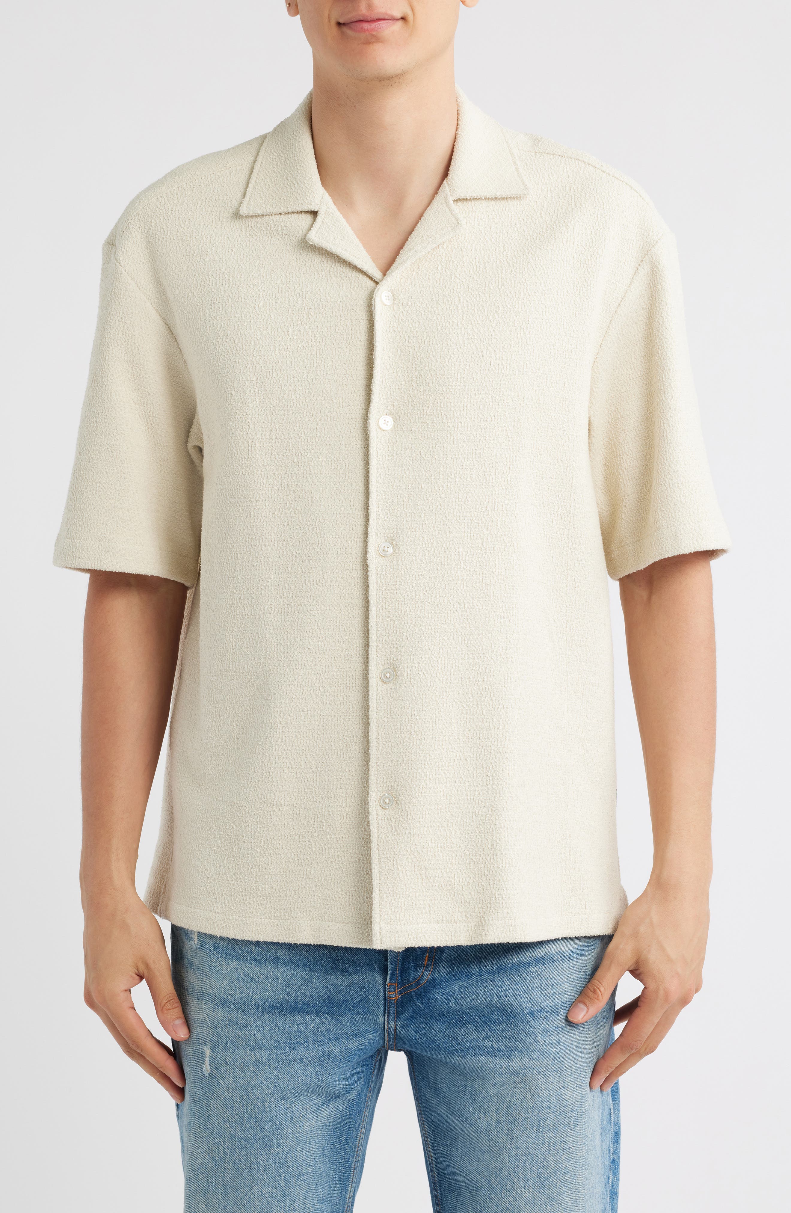 Lars Terry Cloth Camp Shirt