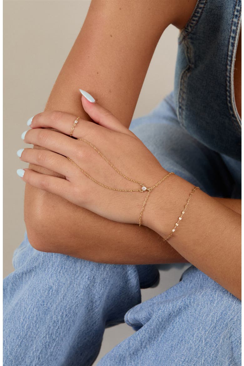 Teagan Hand Chain, Alternate, color, GOLD