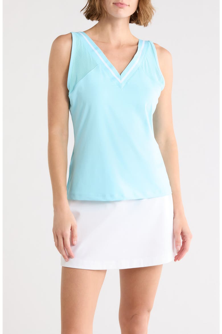 V-Neck Tank, Main, color, CASTAWAY