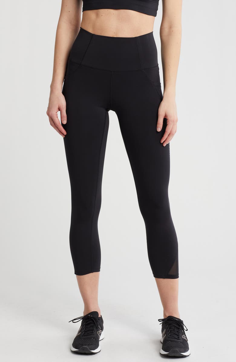 MARIKA Jenny Capri Pocket Leggings, Main, color, Black