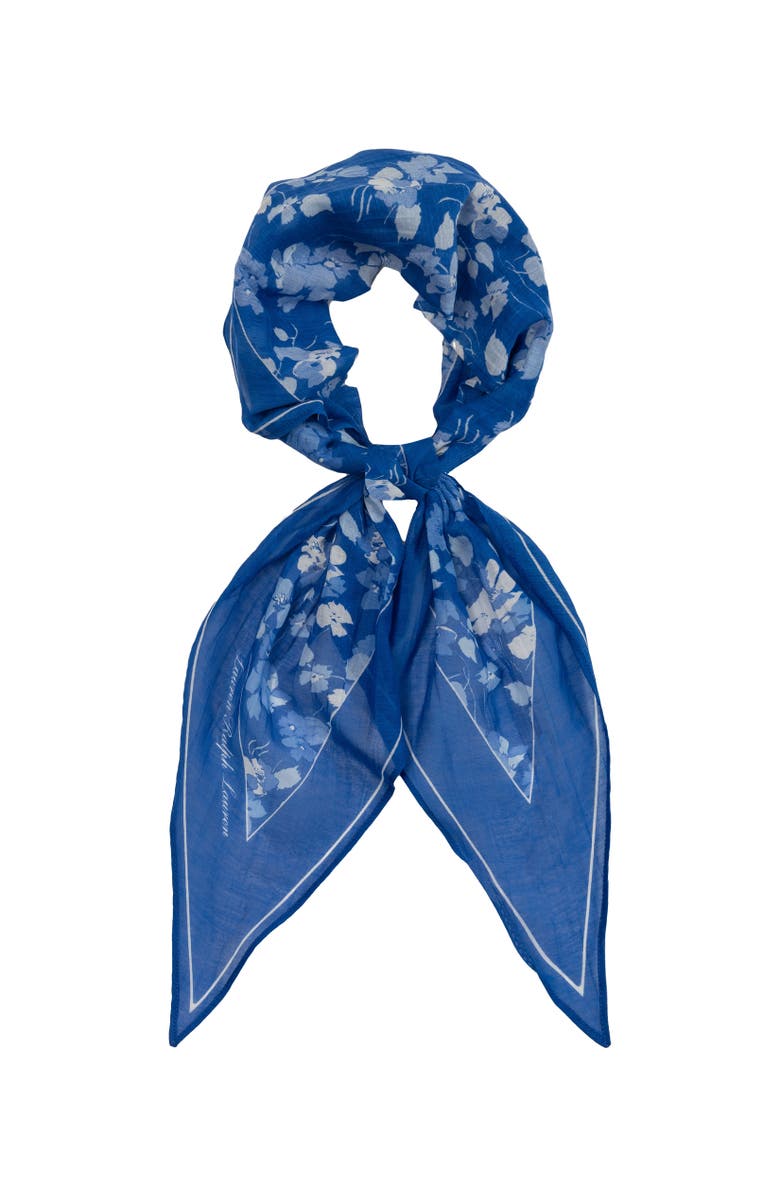 Lauren Ralph Lauren Floral Large Diamond, Main, color, Cruise Royal