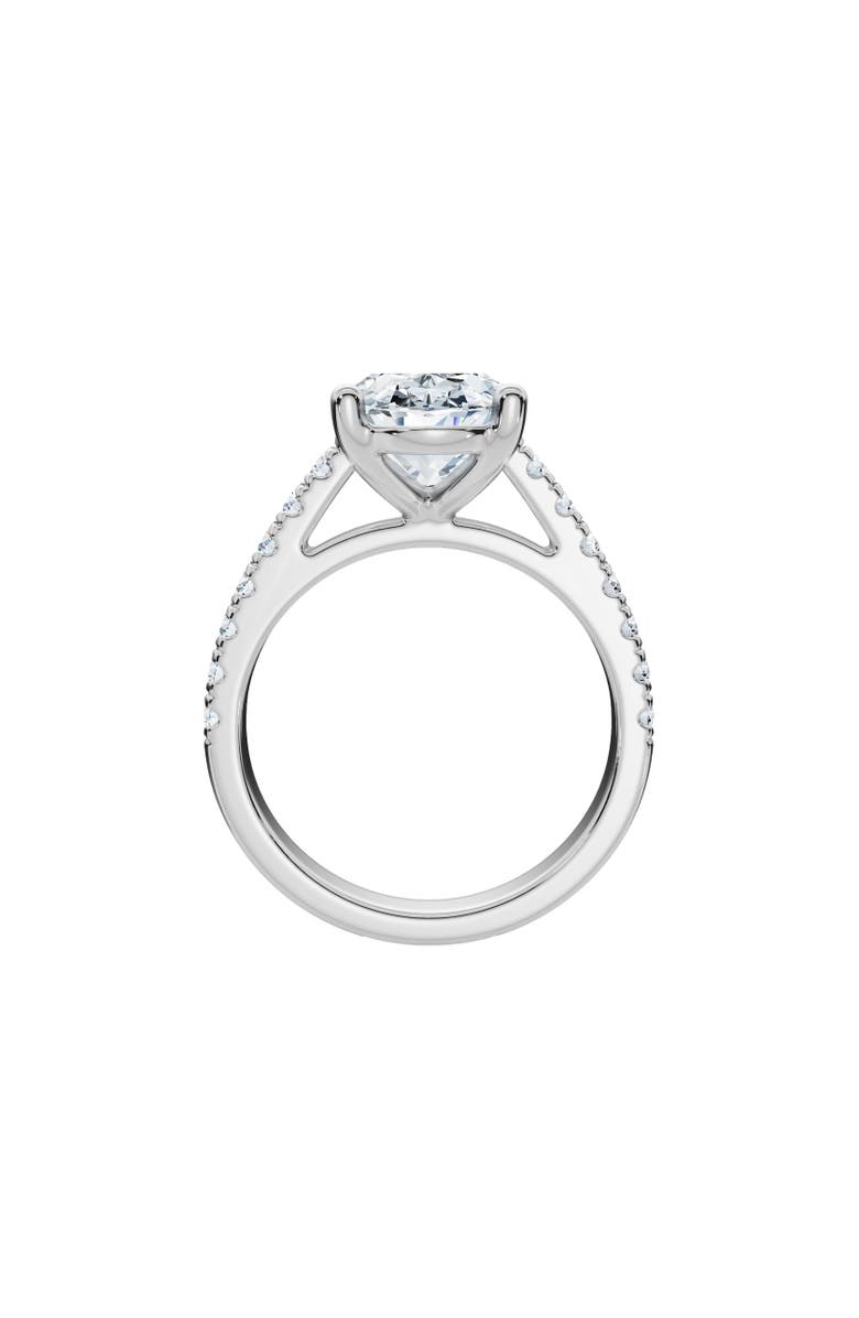 Bliss Diamond Certified 2 3/4Ct Oval Accent Diamond Engagement Ring Lab Grown, Alternate, color, 