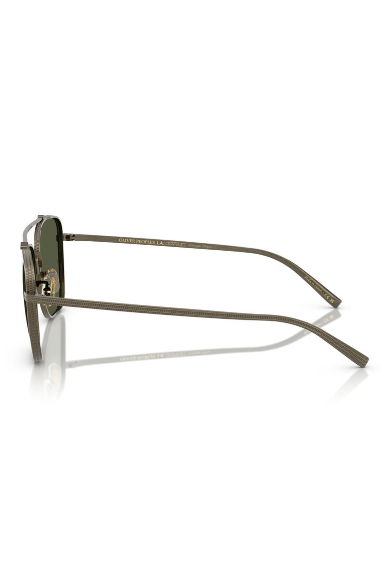 Rivetti 55mm Gradient Pilot Sunglasses, Alternate, color, ANTIQ COP