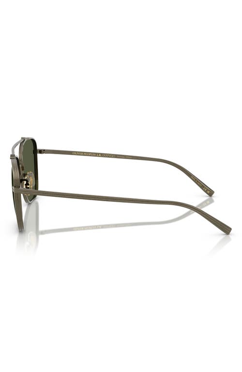 Oliver Peoples Rivetti 55mm Gradient Pilot Sunglasses In Antiq Cop