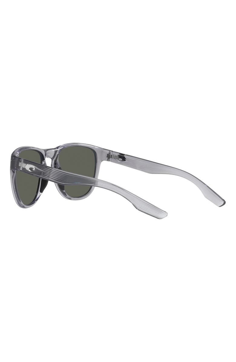 Costa Del Mar Irie 55mm Polarized Pilot Sunglasses, Alternate, color, Gray