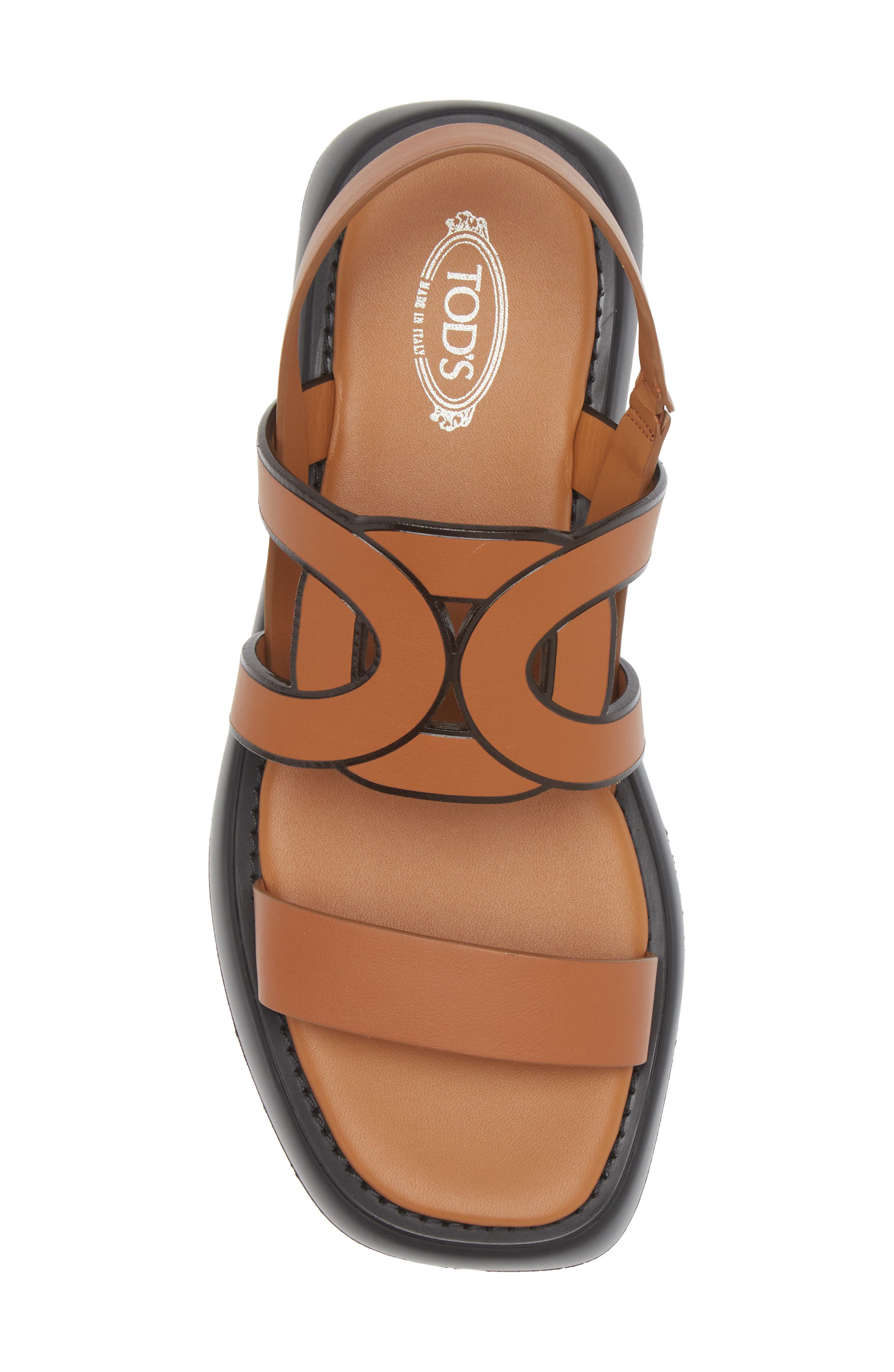 Tod's Kate Chain Detail Sandal, Alternate, color, 