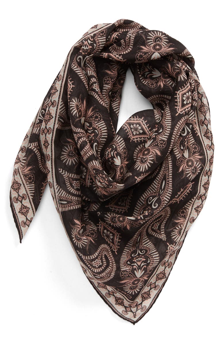 Etro Foulard Jodhpur Square Scarf, Alternate, color, 