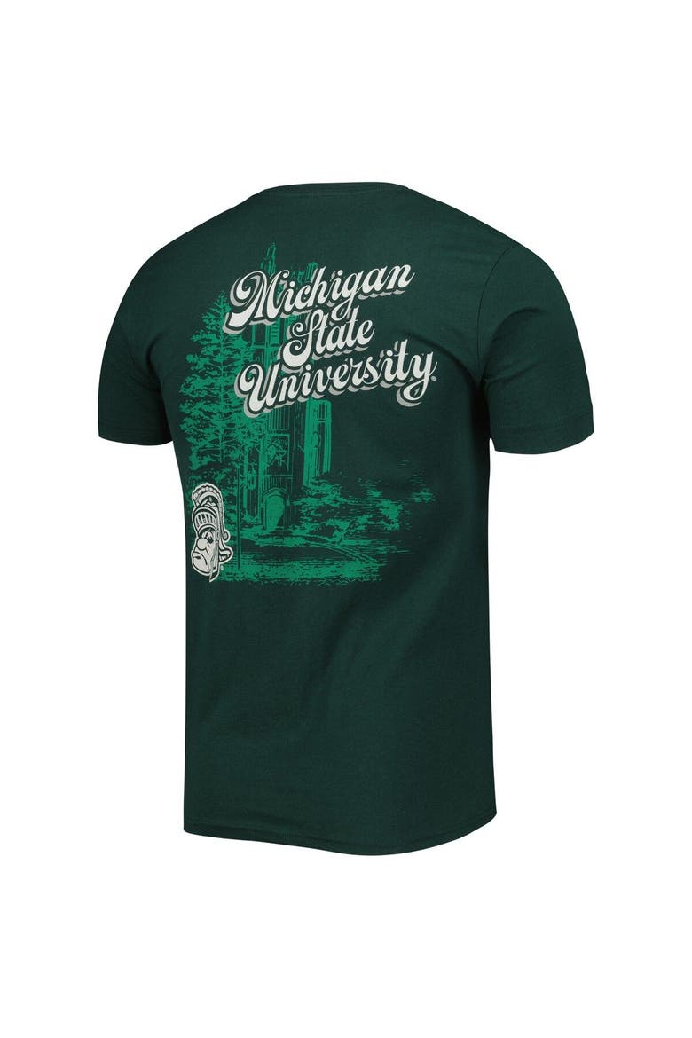 Men's Green Michigan State Spartans Vault Premium T-Shirt, Alternate, color, Green