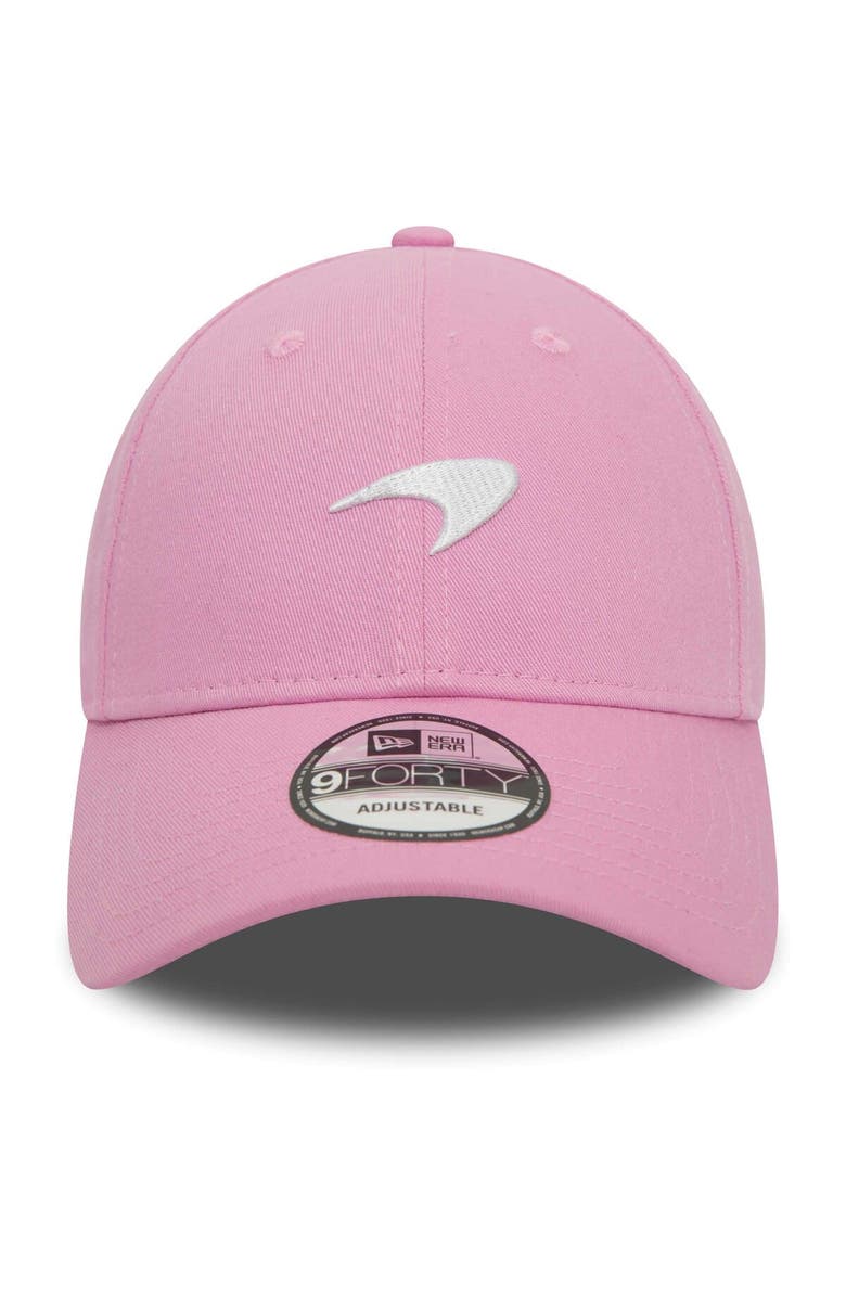 New Era Men's New Era Pink McLaren F1 Team Seasonal 9FORTY Adjustable Hat, Alternate, color,