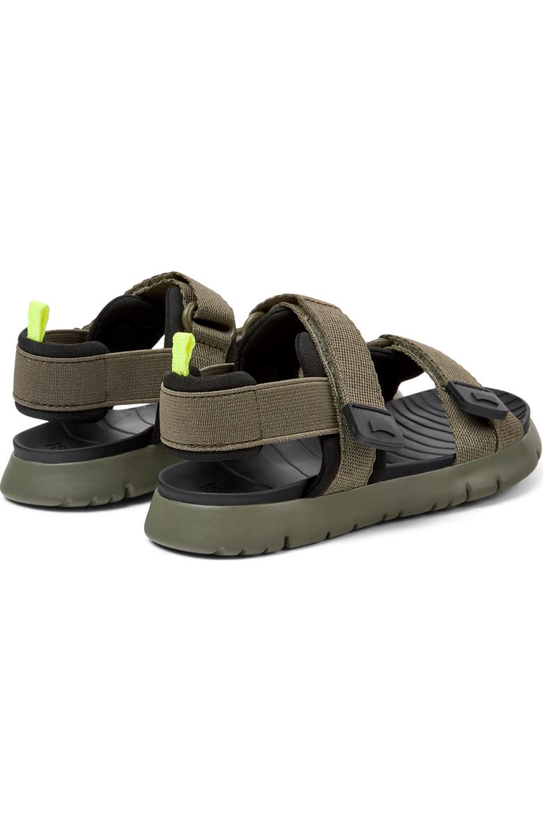 Camper Kids' Oruga Sandal, Alternate, color, Medium Green