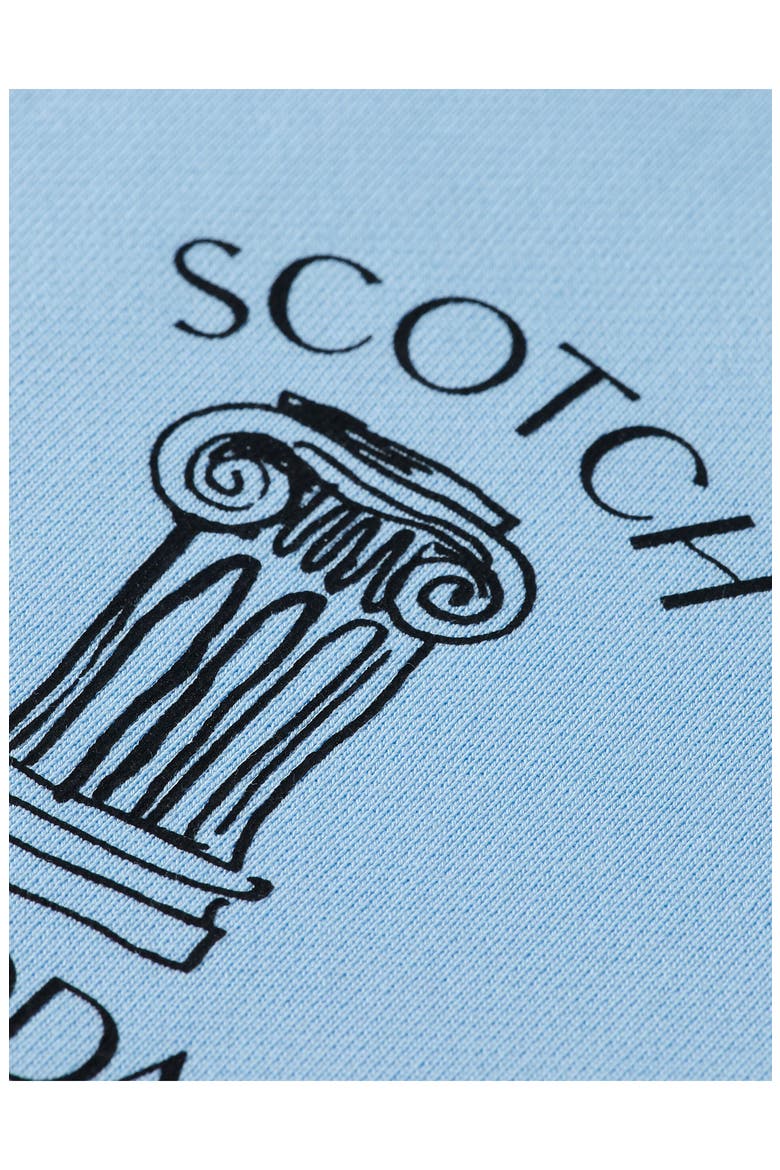 Logo Graphic Sweatshirt, Alternate, color, SPRING BLUE