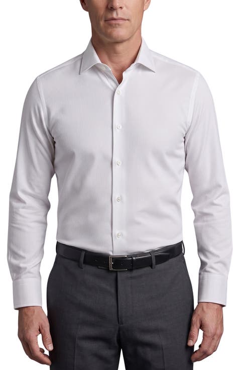 Spread Collar Dress Shirt