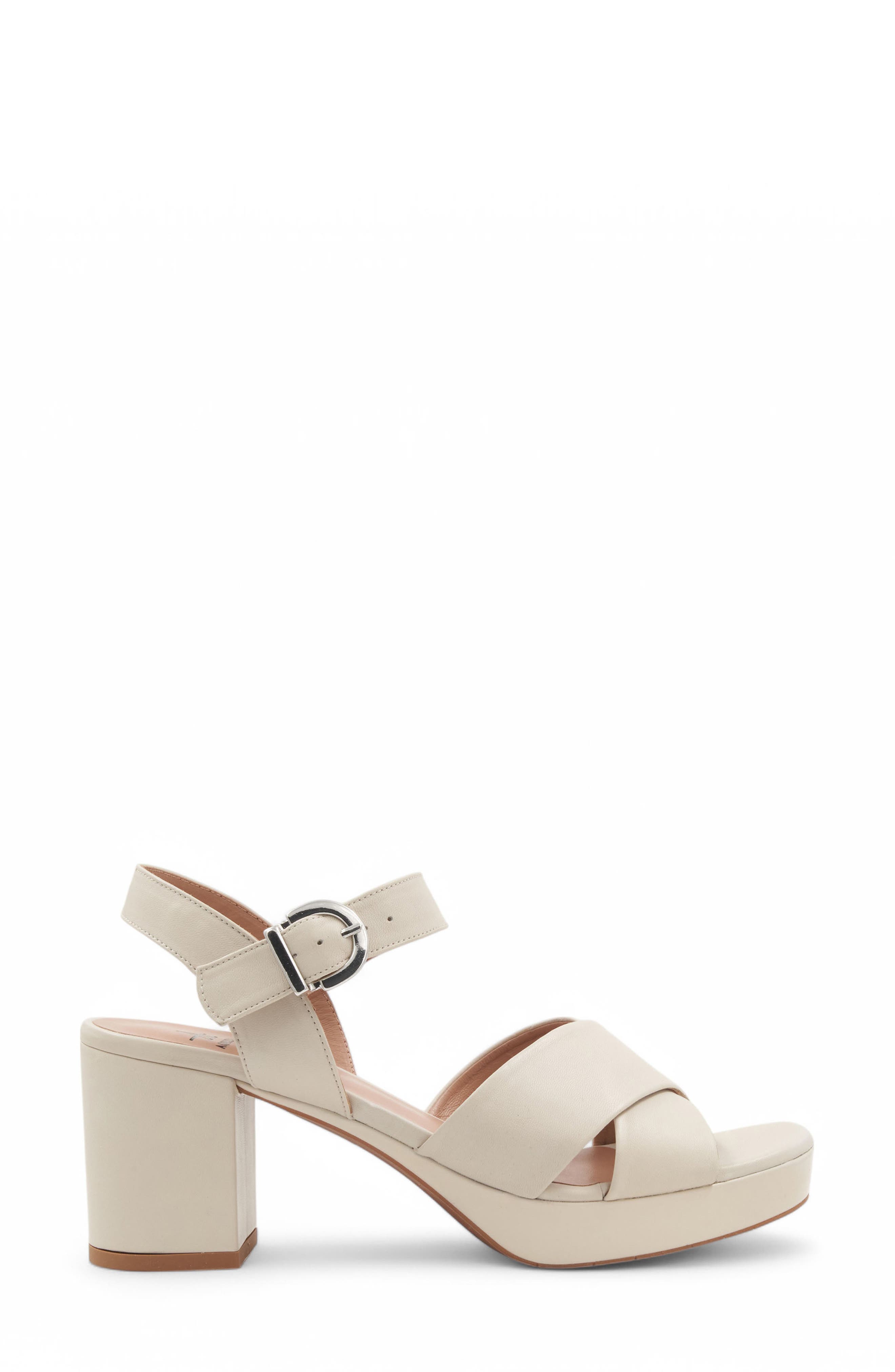 Aquatalia Mianna Platform Sandal, Alternate, color, Off White