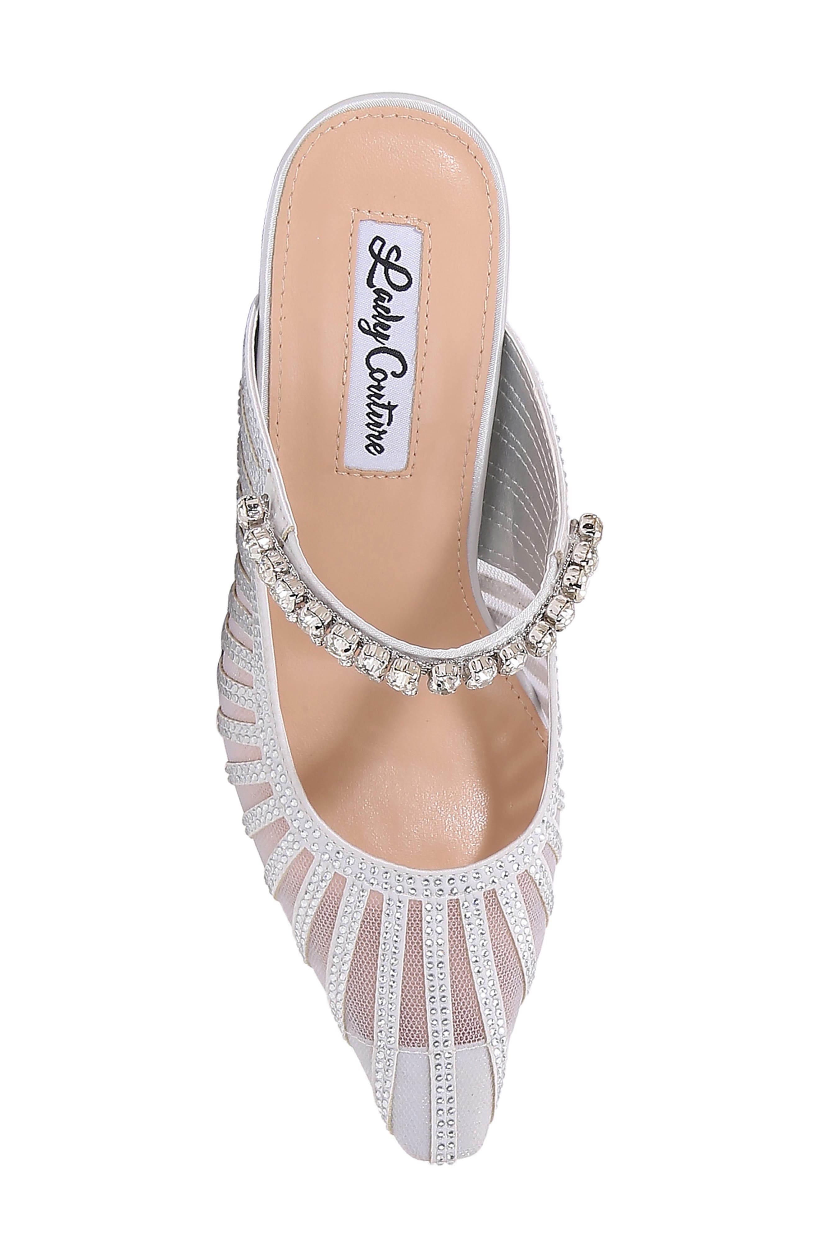 Love Mary Jane Mule, Alternate, color, SILVER