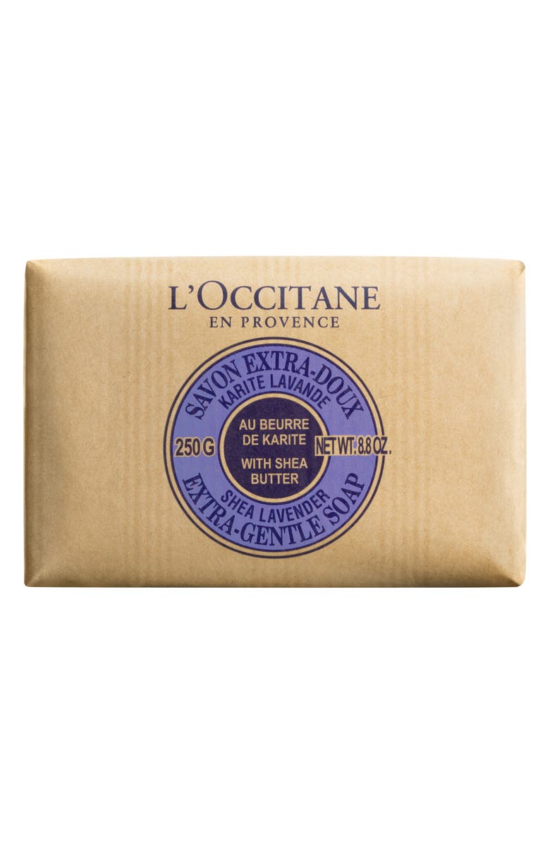 L'Occitane Lavender Shea Butter Extra Gentle Soap, Alternate, color,