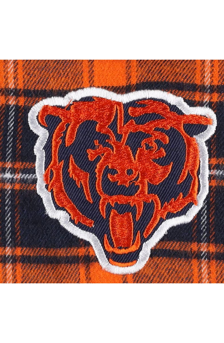 CONCEPTS SPORT Women's Concepts Sport Navy Chicago Bears Plus Size Badge T-Shirt & Flannel Pants Sleep Set, Alternate, color, Navy