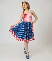 Unique Vintage 1960s Rye Swing Skirt