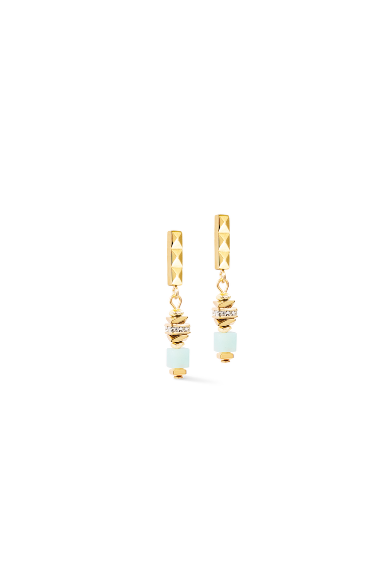 Beads & Pearls Spike Drop Earrings, Main, color, Multicolor Pastel