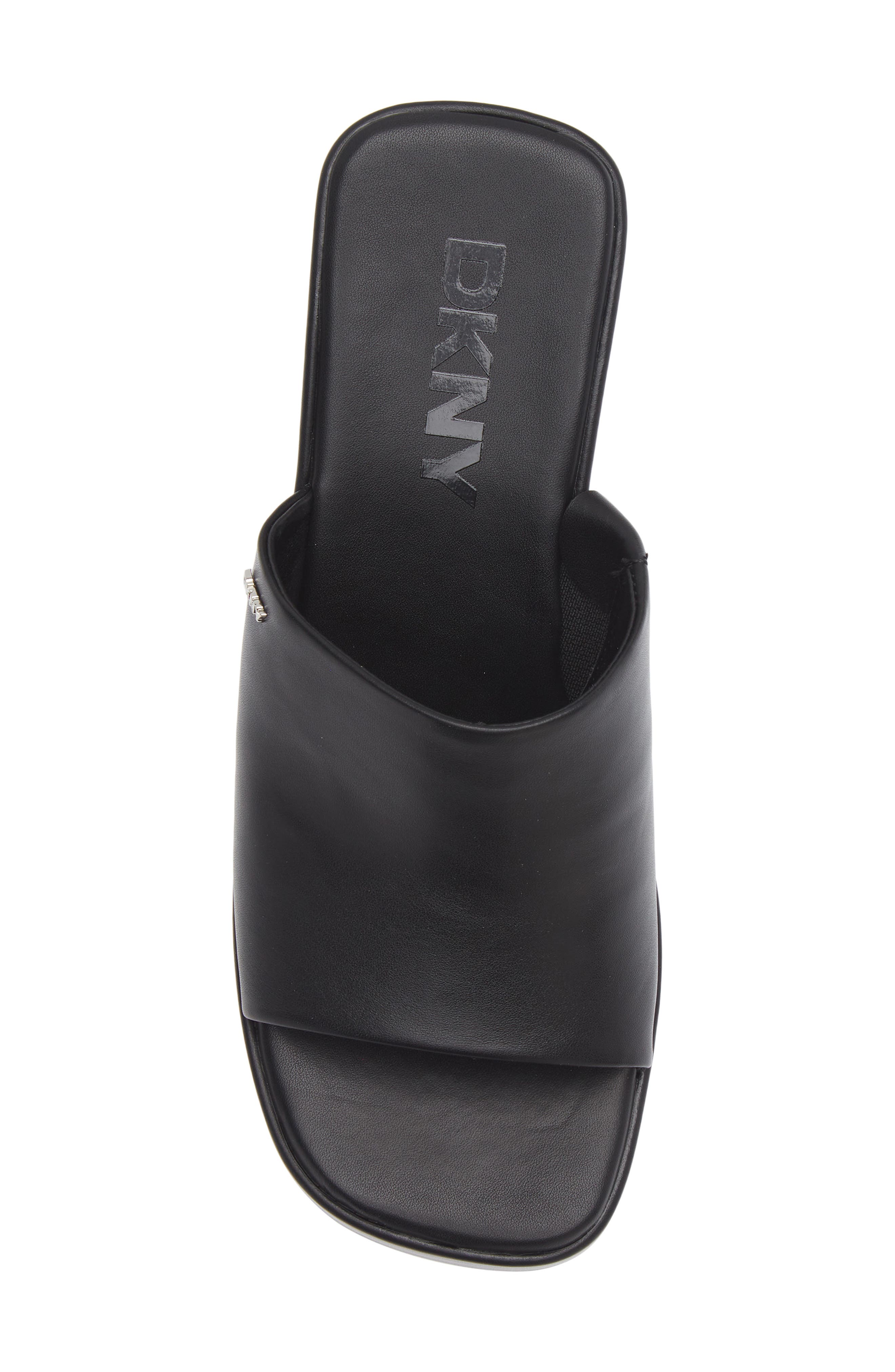 Mercades Platform Slide Sandal, Alternate, color, BLACK