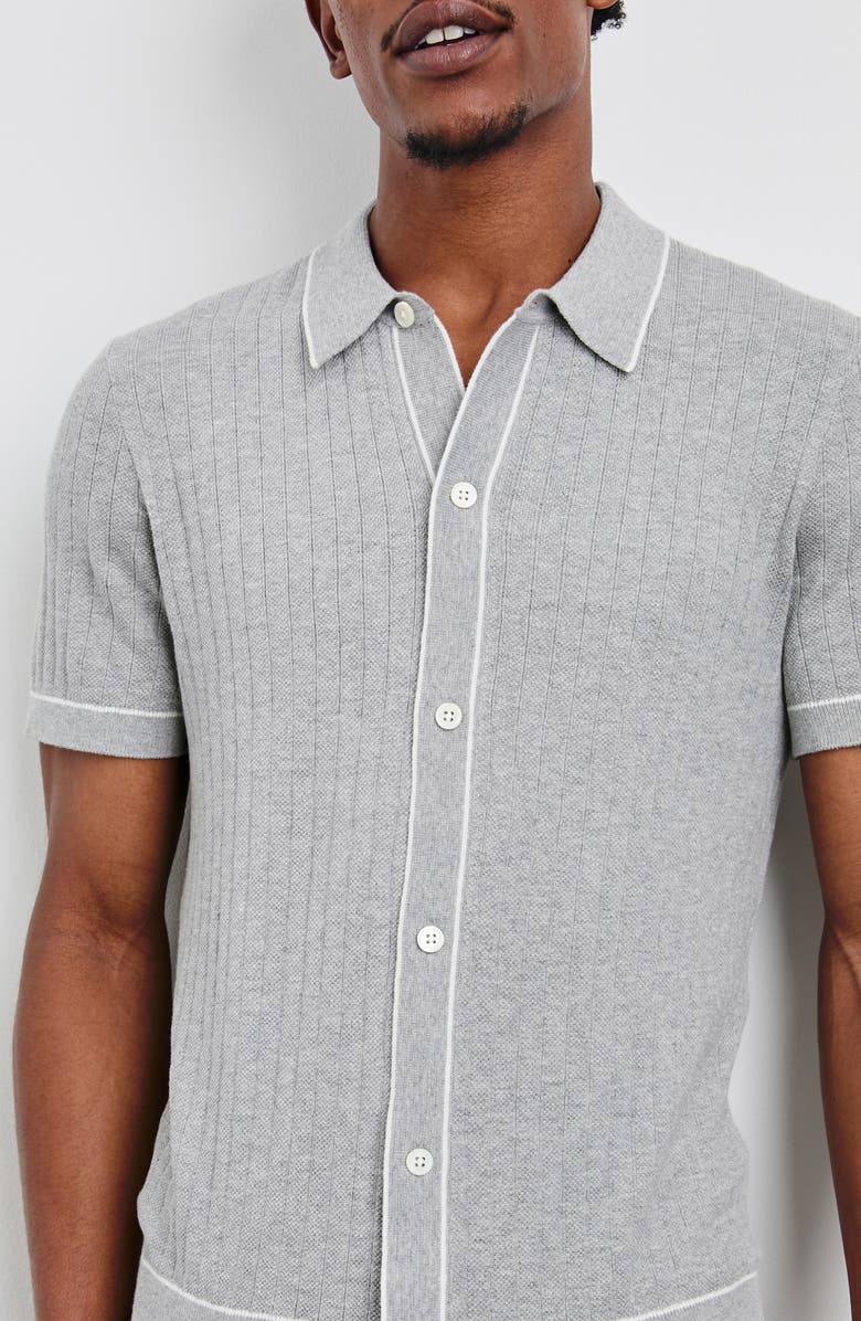 Rails Vernon Knit Button-Up Polo, Alternate, color, 