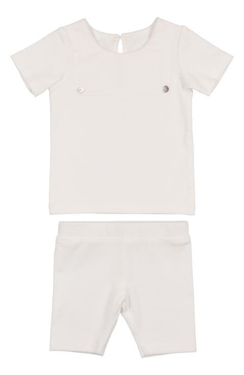 Kids' Bibbed T-Shirt & Pull-On Shorts Set (Baby & Toddler)