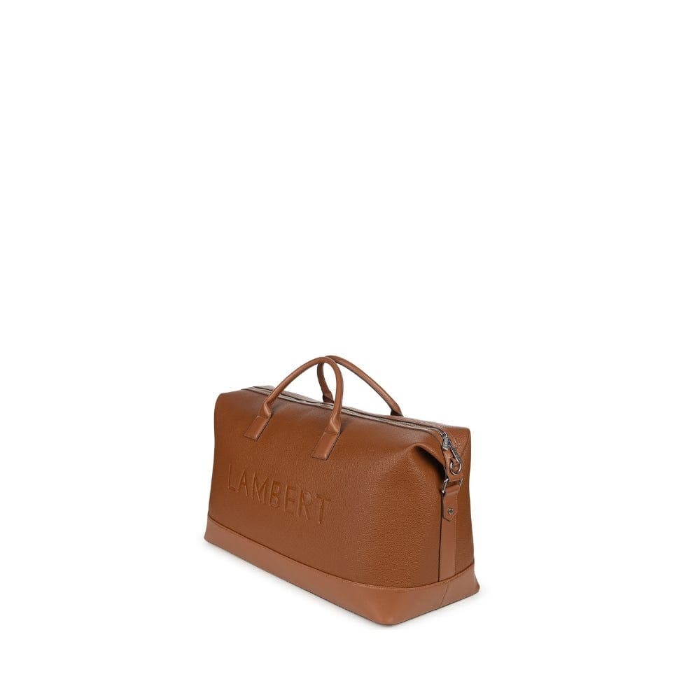 Lambert The June - Vegan Leather Travel Bag, Alternate, color, Affogato