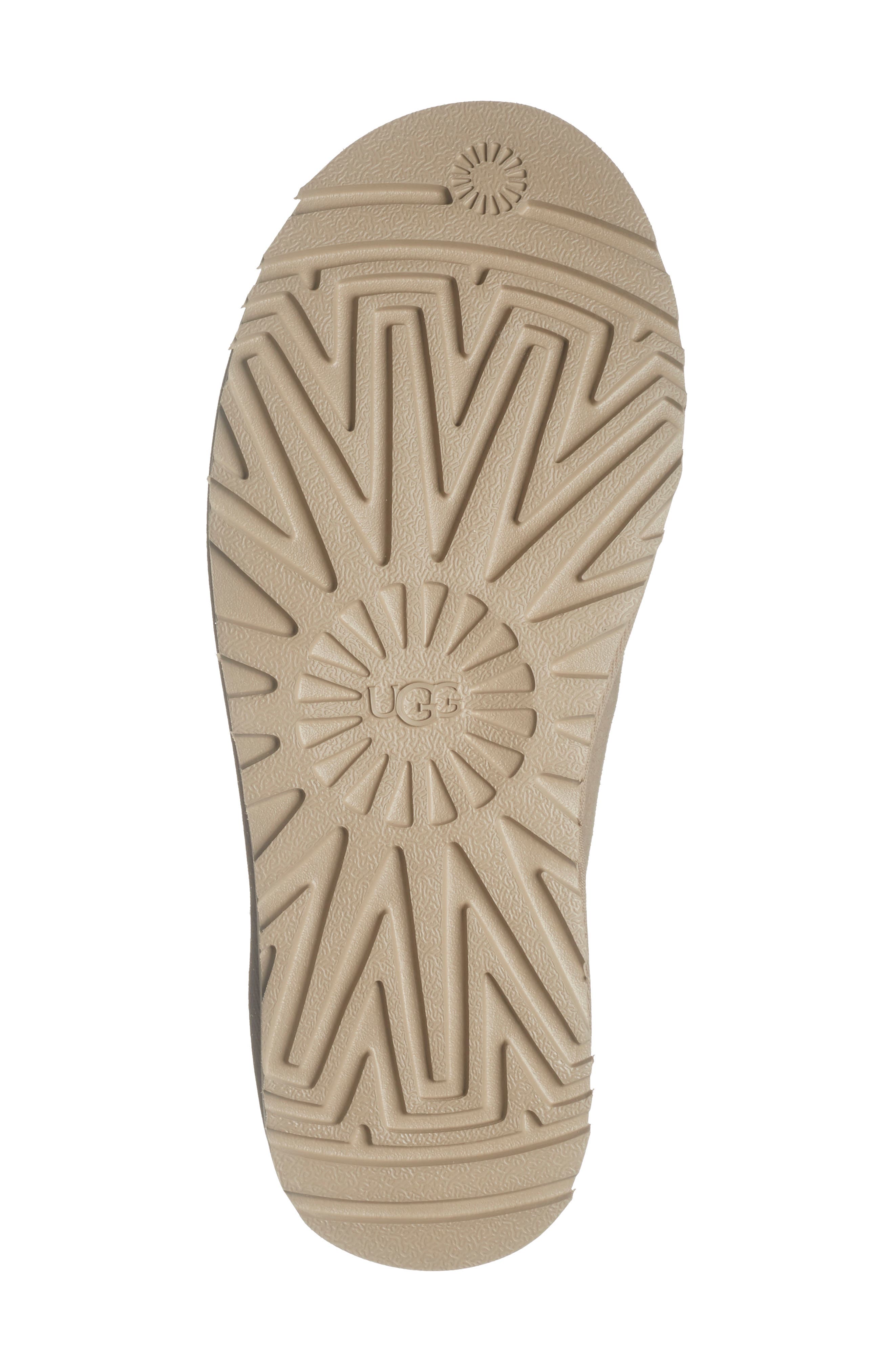 UGG<sup>®</sup> Classic Mini Shearling Braid Trim Boot, Alternate, color, Dune