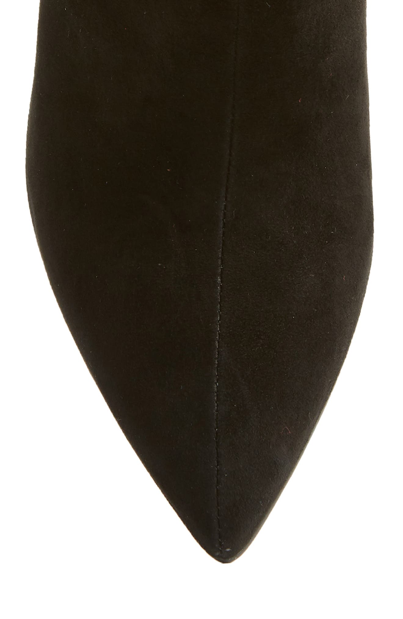 Macee Bootie, Alternate, color, BLACK SUEDE