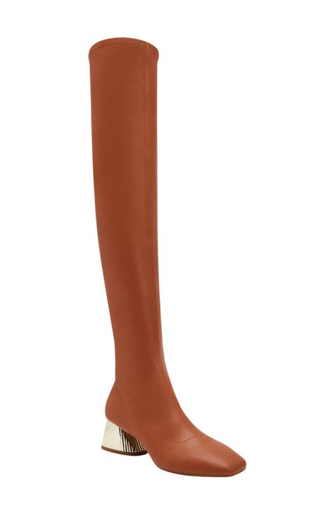 Women s Sculptural Over The Knee Thigh High Boots Nordstrom Rack